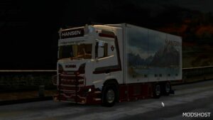 ETS2 Scania Truck Mod: S580 Hansen + Bussbygg Trailer 1.48.5 (Image #2)