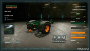 FS22 Trailer Mod: Dolly LE V1.2 (Image #3)