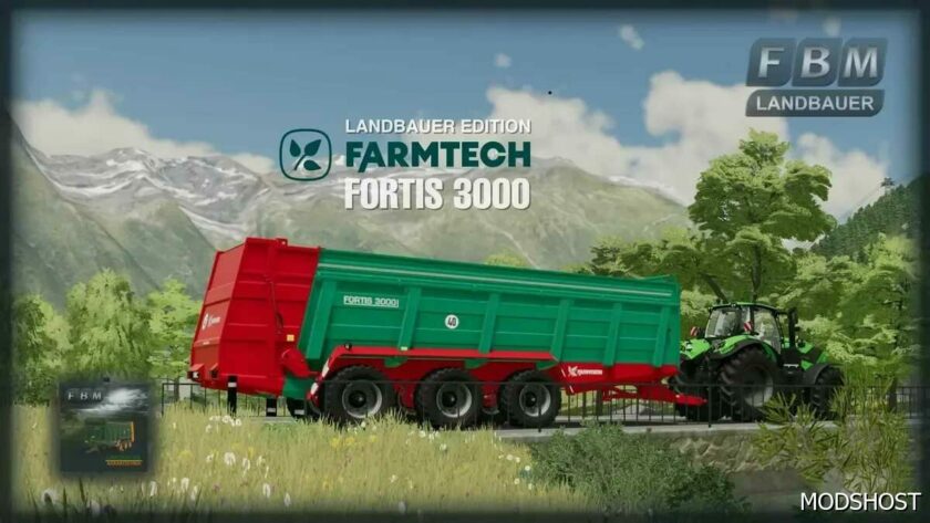 FS22 Trailer Mod: Fortis 3000 LE (Featured)