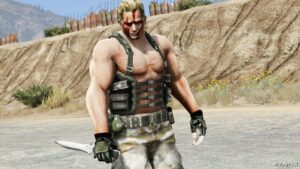 GTA 5 Player Mod: Jack Krauser – Resident Evil 4 with Commando Outfit + Mutated Version – Add-On PED Replace (Image #4)