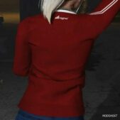 GTA 5 Player Mod: Recolored Sweater | Textures | Fake Brand | for MP Female (Image #4)