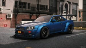 Nissan Skyline Widebody R34 for Grand Theft Auto V