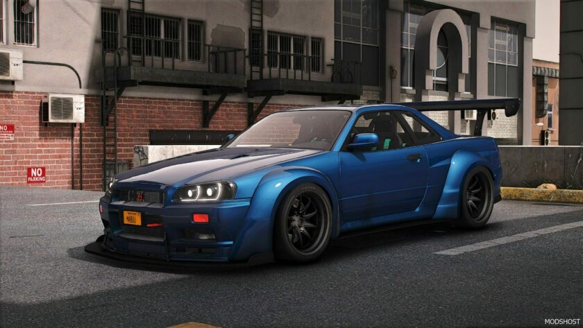 Nissan Skyline Widebody R34 for Grand Theft Auto V