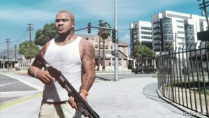 GTA 5 Player Mod: Improved Franklin V2.0 (Image #2)