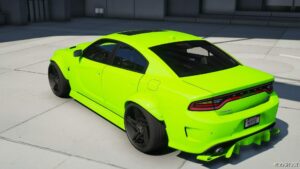 GTA 5 Dodge Vehicle Mod: Charger SRT Hellcat Mega (Image #3)