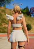 GTA 5 Player Mod: Angel Costume V2.0 (Image #2)