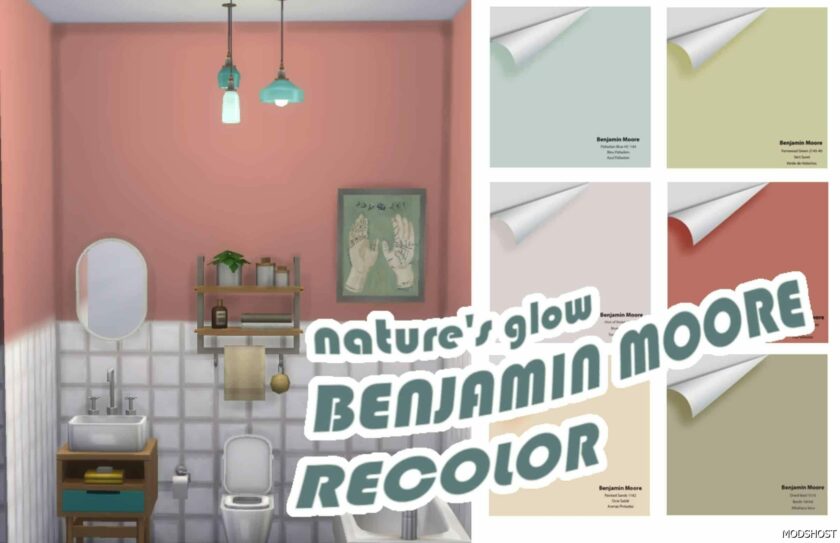 Nature’s Glow Benjamin Moore Recolors for Sims 4