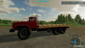 FS22 Truck Mod: Ural Flatbed Autoload V1.2 (Image #2)