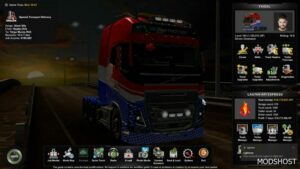 Engine + Transmission Pack (Engine 5000HP + Gearbox 22 Shifter) [1.48.5] for Euro Truck Simulator 2