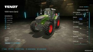 FS22 Fendt Tractor Mod: 1000 Vario Pack (Image #3)