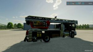 FS22 MAN Truck Mod: M32L-As-Tgs 18510 DLK Magirus (Image #3)