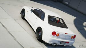 GTA 5 Nissan Vehicle Mod: Skyline R34 Forgiato (Image #3)