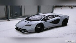 GTA 5 Lamborghini Vehicle Mod: Countach Forgiato (Image #2)