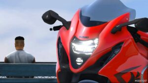 GTA 5 Vehicle Mod: Suzuki Hayabusa 2023 / 2024 Add-On | Tuning | Liveries V1.1 (Image #4)