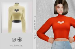 Aileen TOP for Sims 4