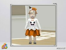Dress 254 – Halloween Collection – Infant Version for Sims 4