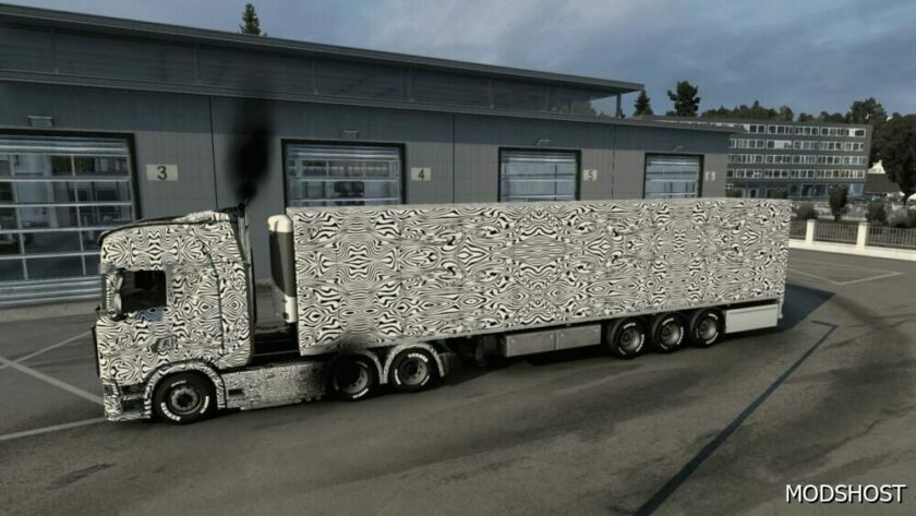 Scania S – Camouflage Prototype Skin + Trailers [Guido LA Vespa] for Euro Truck Simulator 2