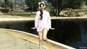 Kitty Hoodie for MP Female for Grand Theft Auto V