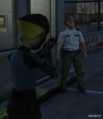 GTA 5 Player Mod: Karai Teenage Mutant Ninja Turtles 2012 (Image #5)