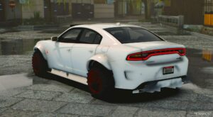 GTA 5 Dodge Vehicle Mod: Charger Widebody Lifted Edition (Image #2)