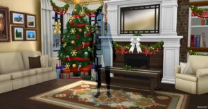 Sims 4 Mod: Winter Wonderland (CAS Background) (Image #2)