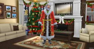 Sims 4 Mod: Winter Wonderland (CAS Background) (Image #3)