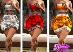 GTA 5 Player Mod: Love SET for MP Female (Image #3)