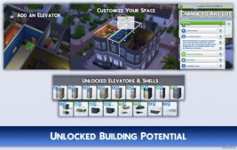 Unlocked Apartment Shells for Sims 4
