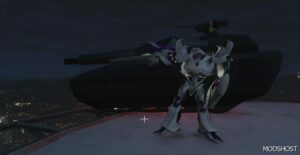 GTA 5 Player Mod: Transformers Megatron Transformers Prime Add-On PED (Image #3)