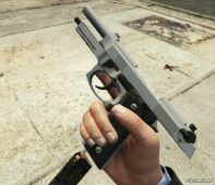 GTA 5 Weapon Mod: XM96E1 Resident Evil 4 (2023) Replace (Image #3)