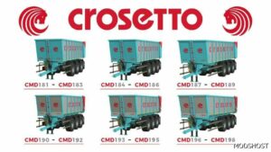 FS22 Trailer Mod: Crosetto CMD Pack V2.0.1 (Image #2)