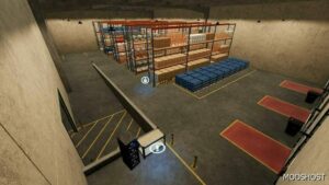 FS22 Placeable Mod: Large Logistic Warehouse (Image #2)