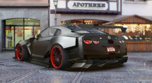 GTA 5 Nissan Vehicle Mod: Skyline R35 Widebody Legend Edition (Image #2)