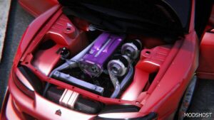 GTA 5 Mitsubishi Vehicle Mod: Eclipse Twin Turbo Race Edition (Image #2)
