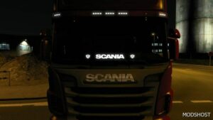 ETS2 Scania Part Mod: Windshield Board (Image #2)