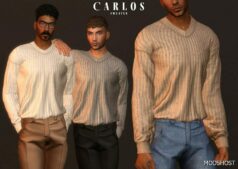 Carlos Sweater for Sims 4