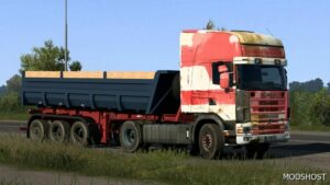 OLD RED, White Skin for Scania RJL 4 Series for Euro Truck Simulator 2