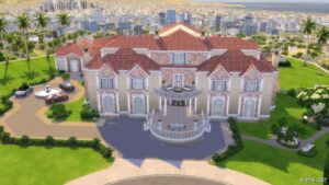 Sims 4 House Mod: Cliffside Estate No CC (Image #11)