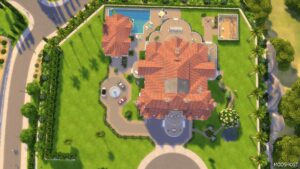 Sims 4 House Mod: Cliffside Estate No CC (Image #12)