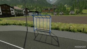 FS22 Object Mod: Glass Bus Stop Prefab (Image #2)