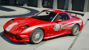 Mazda RX-7 Fast AND The Furious for Grand Theft Auto V