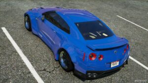 GTA 5 Nissan Vehicle Mod: GTR R35 LB (Image #3)