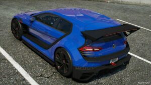 GTA 5 Volkswagen Vehicle Mod: Golf GTI 2020 (Image #3)