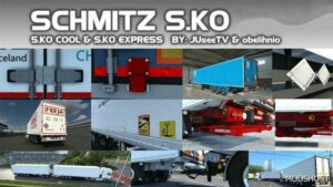Schmitz S.KO by Juseetv & Obelihnio V1.9B [1.49] for Euro Truck Simulator 2