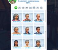 Chat with Sims of The Same AGE (ON The Computer) for Sims 4