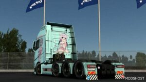 ETS2 Volvo Mod: Kanna Kamui Skin for Pendragon Volvo FH12 by ZEN Workshop (Image #3)