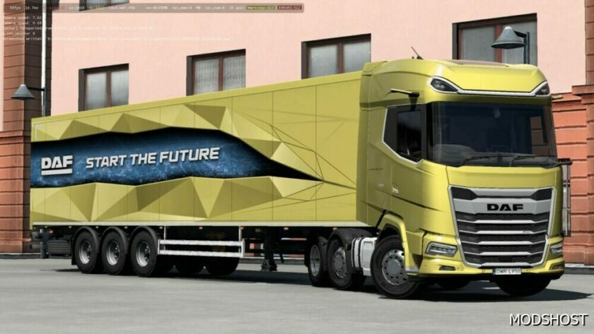 FTG 6X2 Chassis for DAF Xf/Xg+ [1.49] for Euro Truck Simulator 2