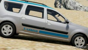 BeamNG Lada Car Mod: Largus (Dacia, Renault) V4.0 (Image #5)