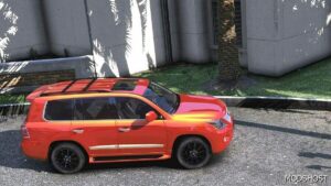 GTA 5 Lexus Vehicle Mod: LX570 2008 (Image #2)