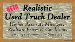 Realistic Used Trucks Dealer V1.1 [1.49] for American Truck Simulator